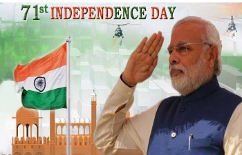 Live Streaming of Independence Day Celebrations and PMs address 